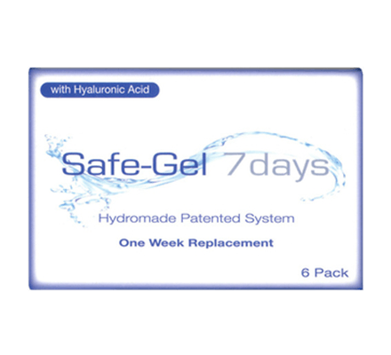 Safe-Gel 7Days - 6 lenti settimanali 