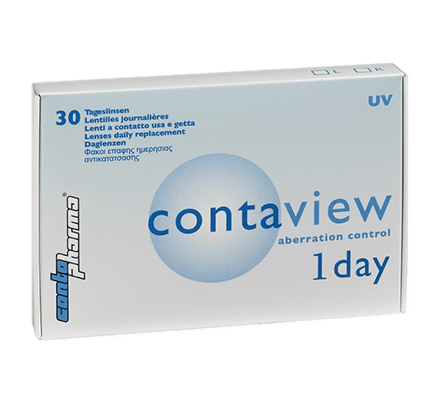 Contaview aberration control 1day UV - 90 lentilles journalières 