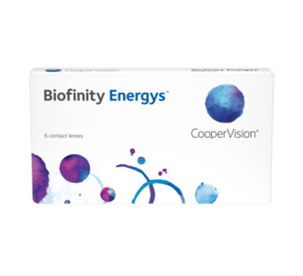 Biofinity Energys - 6 monthly lenses 