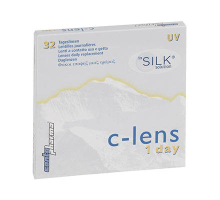 c-Lens 1day UV silk - 96 daily lenses 