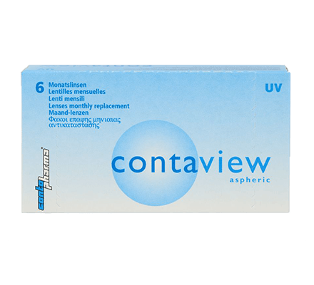 Contaview Aspheric UV - 6 monthly lenses 