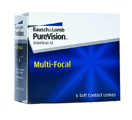Pure Vision Multifocal - 6 lentilles mensuelles 