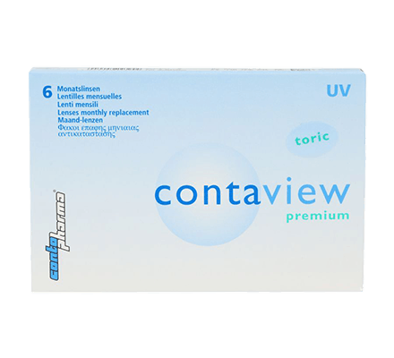 Contaview Premium Toric UV - 6 monthly lenses 