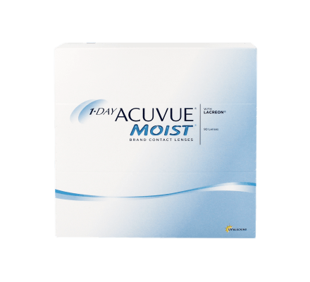 1-Day Acuvue Moist - 90 Tageslinsen 