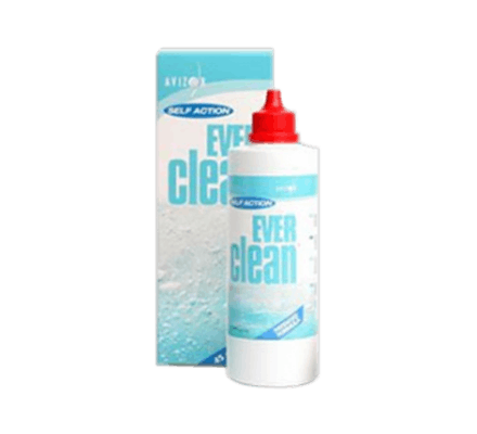 Ever Clean - 2 x 350ml + 90 compresse + contenitore per lenti 