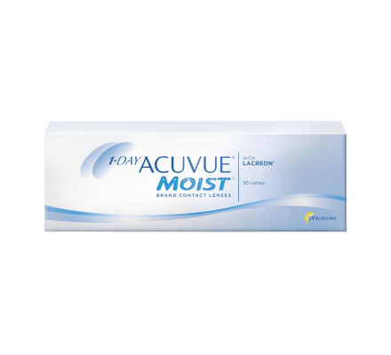 1-DAY Acuvue Moist - 30 Tageslinsen 