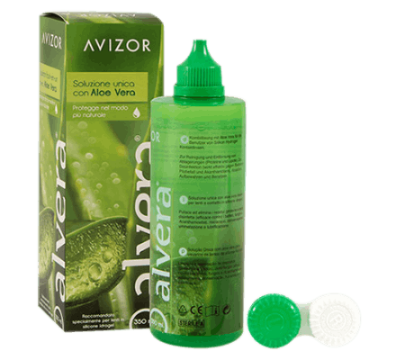 Avizor Alvera  - 350ml + étui pour lentilles 