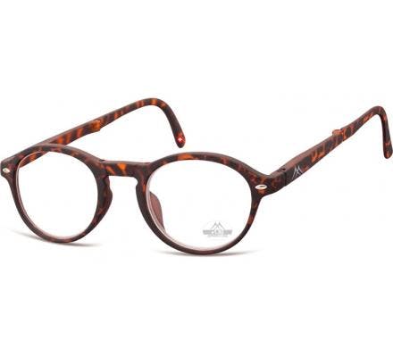 Foldable Reading Glasses Clever havana BOX66A 
