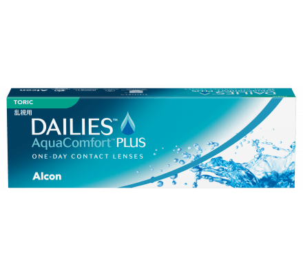Dailies Aquacomfort Plus Toric - 30 lentilles journalières 