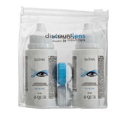 DLENS All in One - 2x60ml + Behälter 