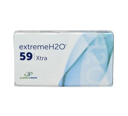 Extrem H2O 59% Xtra - 6 lentilles mensuelles 
