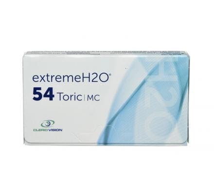 Extrem H2O 54% Toric MC - 6 lentilles mensuelles 