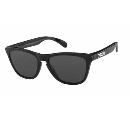 Oakley Frogskins 24-306 Polished Black/Grey Sonnenbrille 