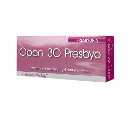 Open 30 Presbyo - 3 lentilles mensuelles 