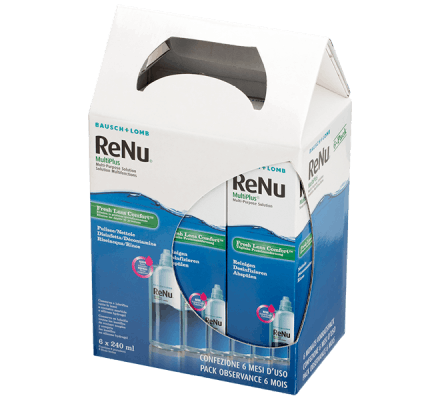 ReNu MultiPlus - 6x240ml + lens case 