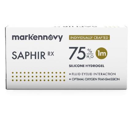 Saphir Rx monthly TORIC - 3 monthly lenses 