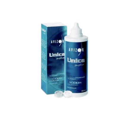 Unica Sensitive - 350ml + étui pour lentilles 