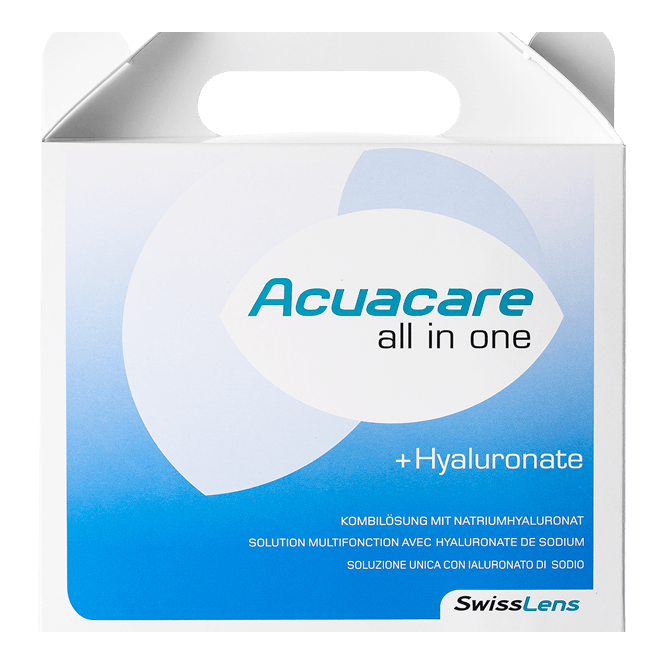 Acuacare All-in-One - 3x360ml + Behälter 