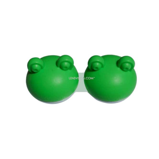 Linsenbehälter Frosch grün - 1x 