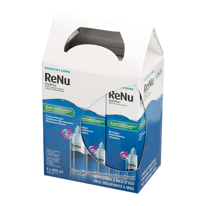 ReNu MultiPlus - 6x240ml + Behälter 