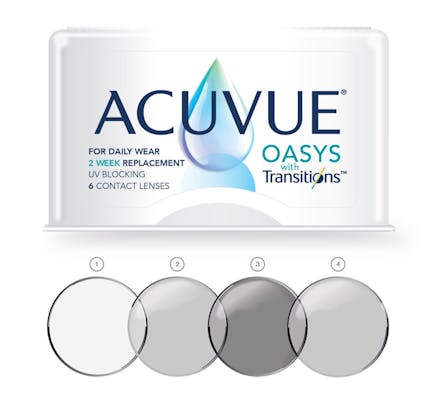Acuvue Oasys with Transitions 6 Kontaktlinsen