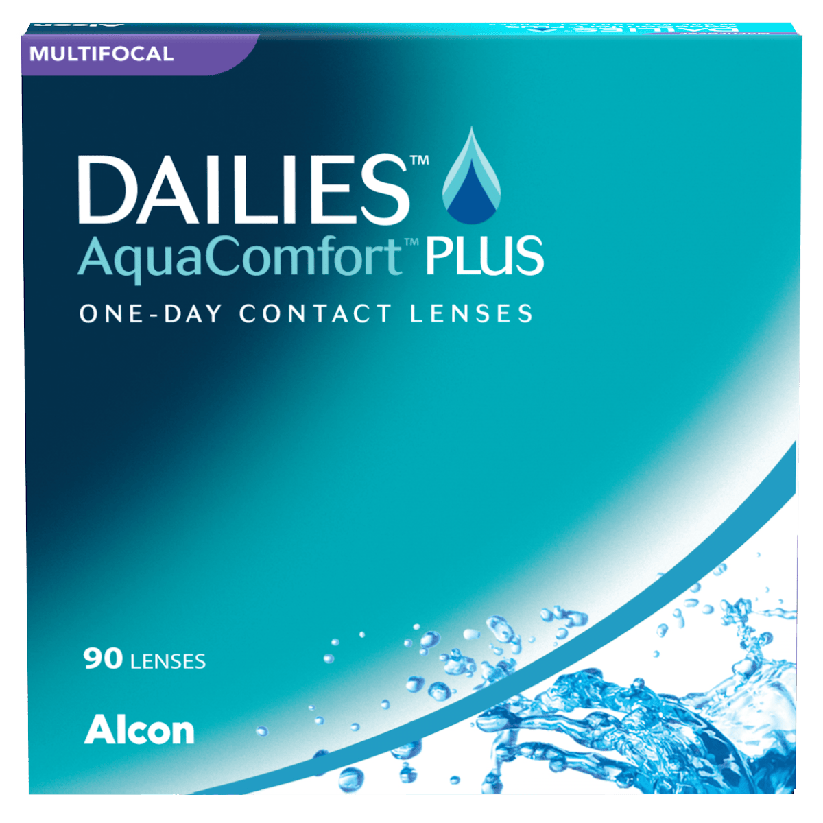 Lenti a contatto - Dailies AquaComfort Plus Multifocal - 90 lenti  giornaliere - comprare in linea su lensvision.ch