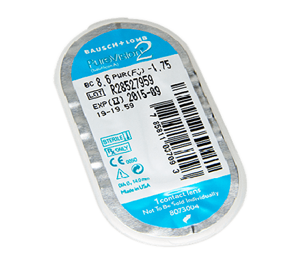 contact lenses pure vision