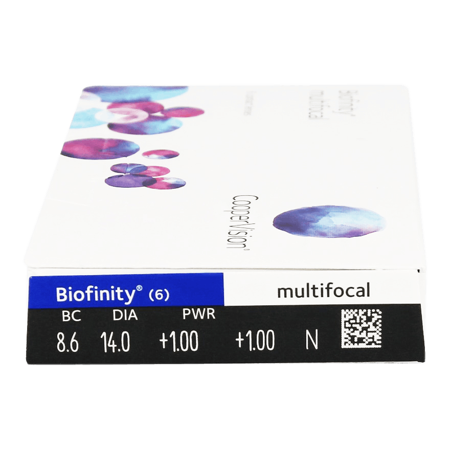 Contact Lenses - Biofinity Multifocal - 6 Monthly Lenses - Buy Online ...