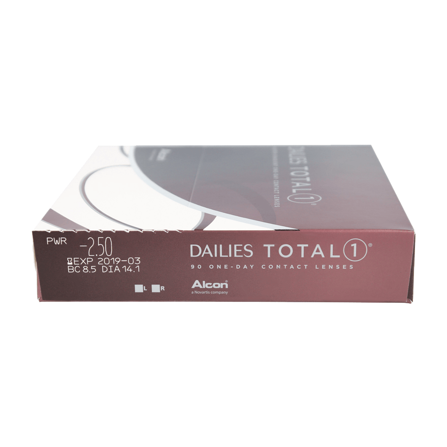 Lenti a contatto - Dailies Total 1 - 90 lenti giornaliere - comprare in  linea su lensvision.ch